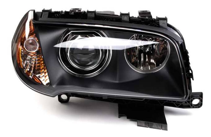 BMW Headlight Assembly - Passenger Side (Xenon) (Adaptive) 63123418396 - Hella 010166061